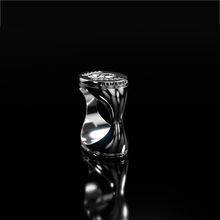 Load image into Gallery viewer, Memento Mori Hourglass Signet - philologa