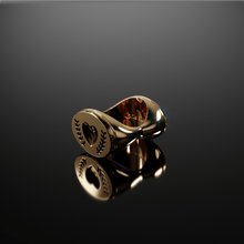 Load image into Gallery viewer, Memento Mori Hourglass Signet - philologa