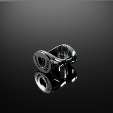 Load image into Gallery viewer, Memento Mori Hourglass Signet - philologa