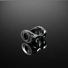 Load image into Gallery viewer, Memento Mori Hourglass Signet - philologa