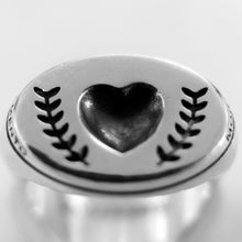 Load image into Gallery viewer, Memento Mori Hourglass Signet - philologa