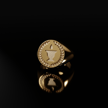 Load image into Gallery viewer, Moderation - Chalice Signet Ring - philologa