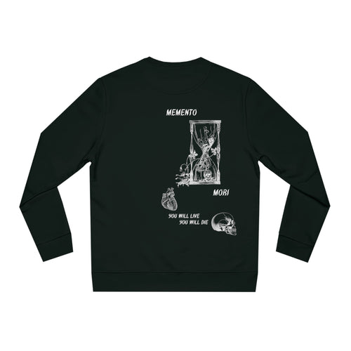 Memento Mori Organic Sweatshirt - philologa