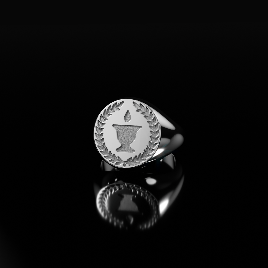 Moderation - Chalice Signet Ring - philologa