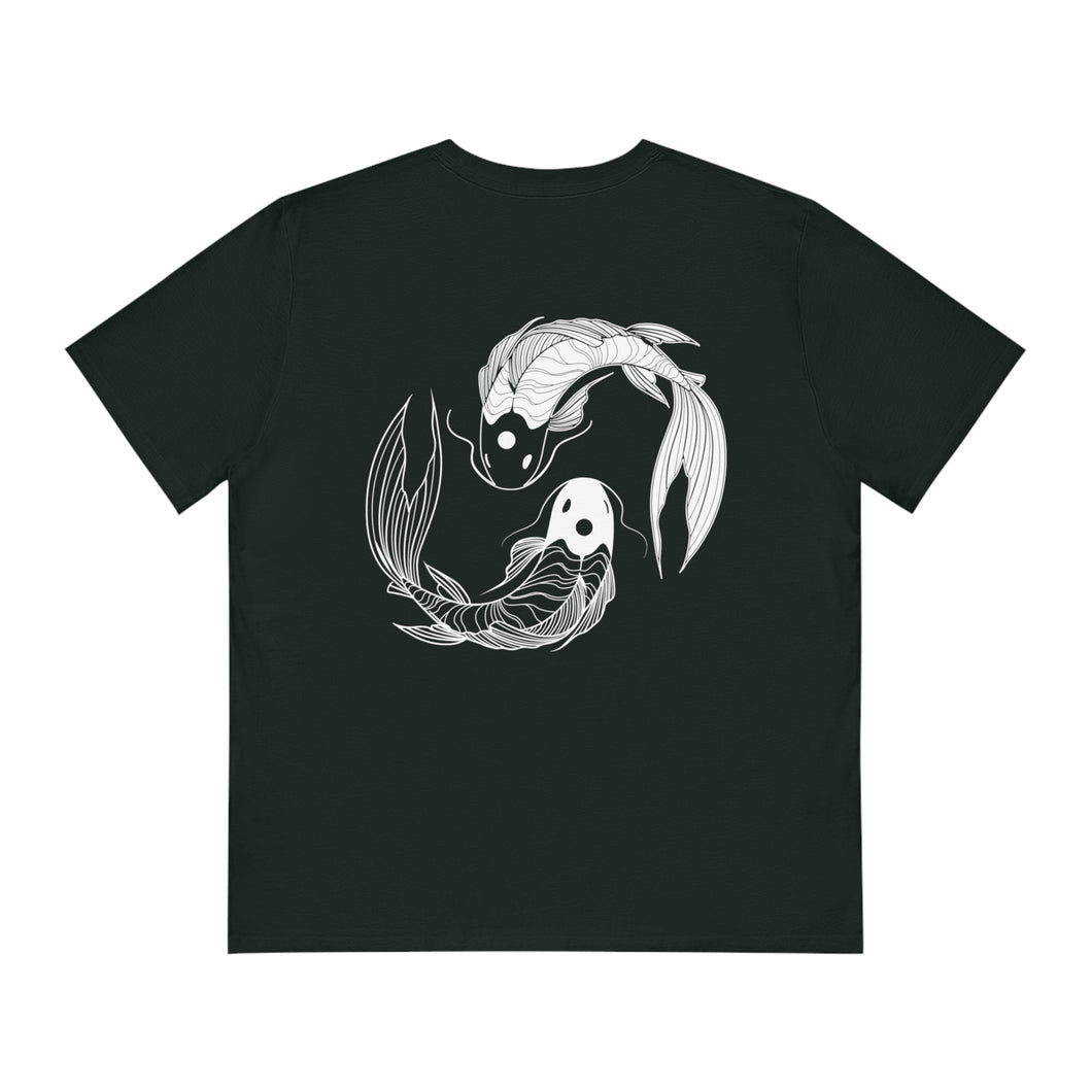 Tao Koi Organic Yin Yang T-shirt - philologa